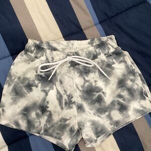 PINK tie dye short